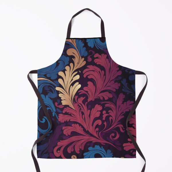Item preview, Red and Blue Paisley Pattern designed and sold by BirdsnStuff.