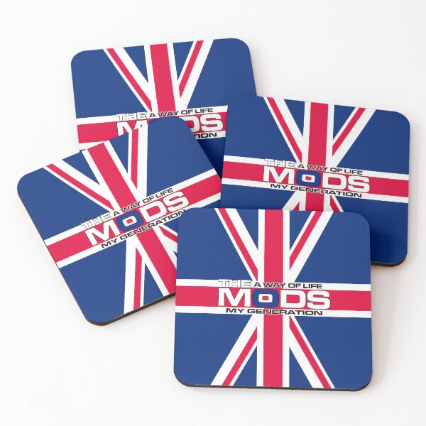 Item preview, British Union Jack The Mods Retro Classic V3f designed and sold by RetrospectUK.