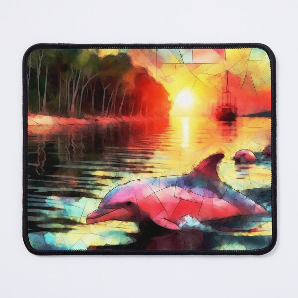 Item preview, The Amazonian Pink Dolphin O Boto cor de rosa Brasileiro designed and sold by Helios Be. Lavsh.