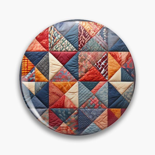 Item preview, Quilted Patchwork Pattern designed and sold by BirdsnStuff.
