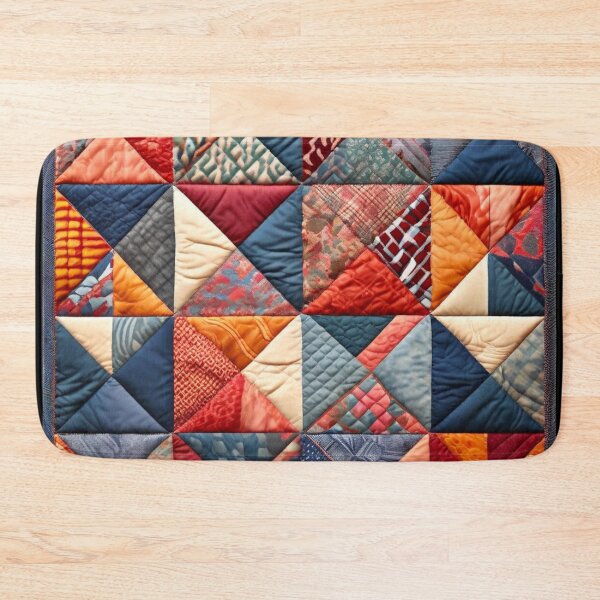 Item preview, Quilted Patchwork Pattern designed and sold by BirdsnStuff.