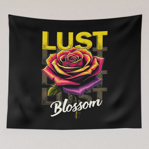 Item preview, Red Rose "Lust Blossom" Graphic flower T-Shirt designed and sold by Mosaic-97.