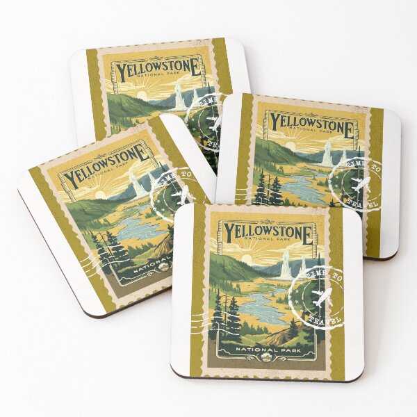 Item preview, Yellowstone National Park designed and sold by OneQuirkyDesign.