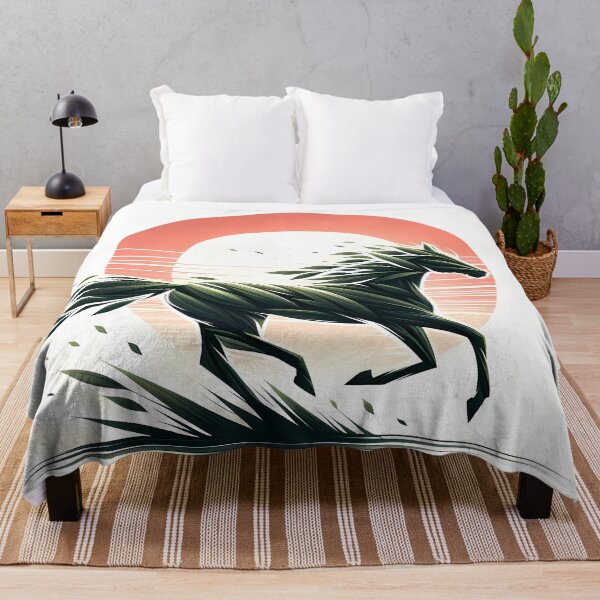 Item preview, Horse Made of Leaves, Ai Generated Art designed and sold by ACC .