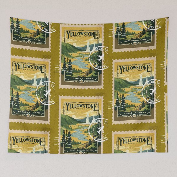 Item preview, Yellowstone National Park designed and sold by OneQuirkyDesign.