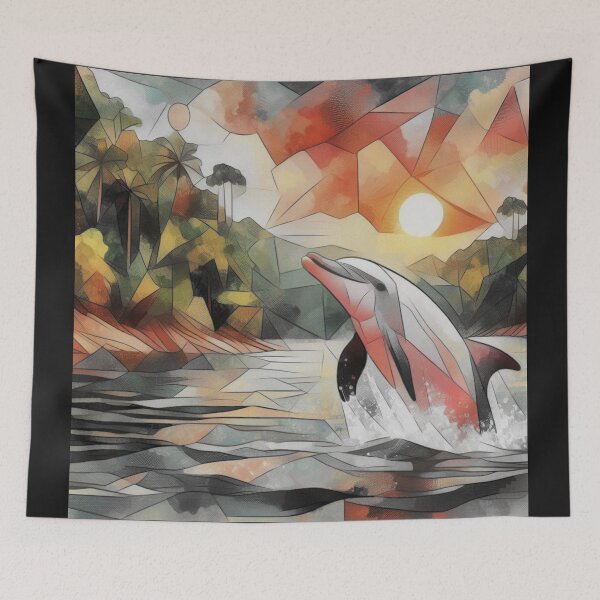 Item preview,  The Amazonian Pink Dolphin O Boto cor de rosa Brasileiro v3 designed and sold by Helios Be. Lavsh.
