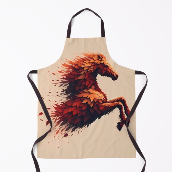 Item preview, Horse Made of Leaves, Ai Generated Art  designed and sold by ACC .