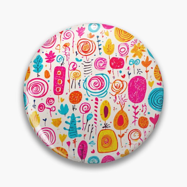 Item preview, Whimsical Doodle Pattern designed and sold by BirdsnStuff.