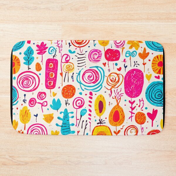 Item preview, Whimsical Doodle Pattern designed and sold by BirdsnStuff.