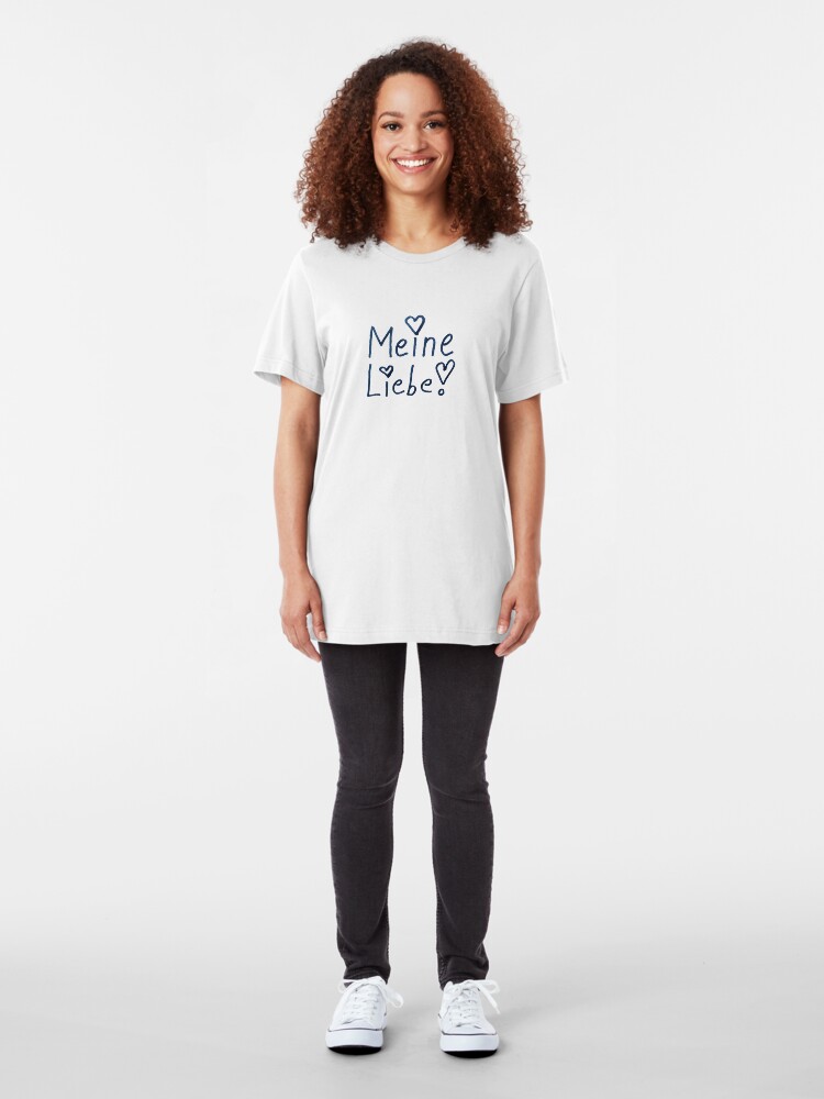 Alternate view of Meine Liebe Slim Fit T-Shirt