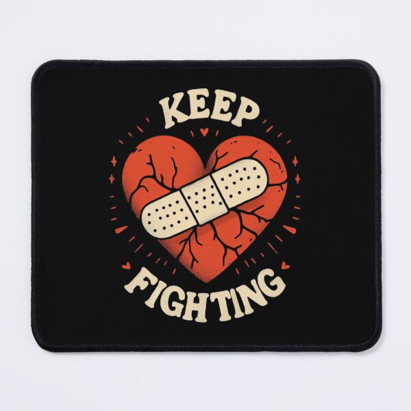 Item preview, Mind Over Matter - Positive Mental Health Awareness Design for T-Shirts, Hoodies, Mugs, and More keep fighting designed and sold by harmzk90.