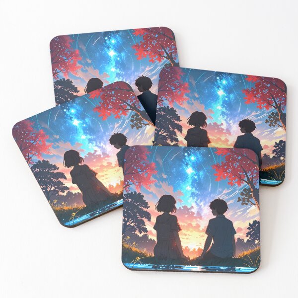 Item preview, Colorfull potrait of anime love designed and sold by pennafina.