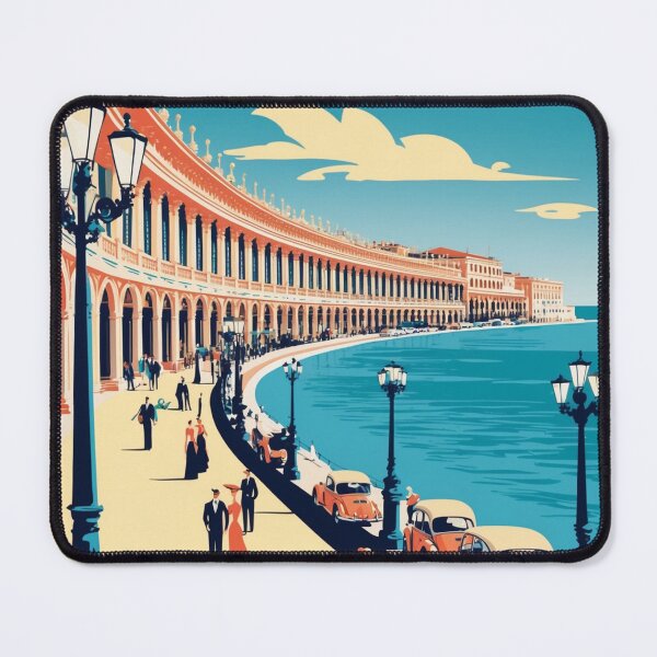Item preview, Bari Italy Vintage Travel Tourism  designed and sold by TravelersGems.