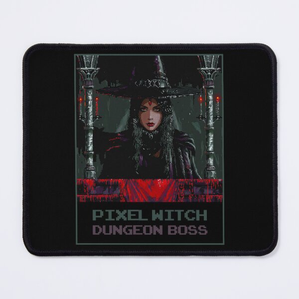 Aperçu de l'œuvre Pixel Witch, Dungeon Boss créée et vendue par MagicAxe.