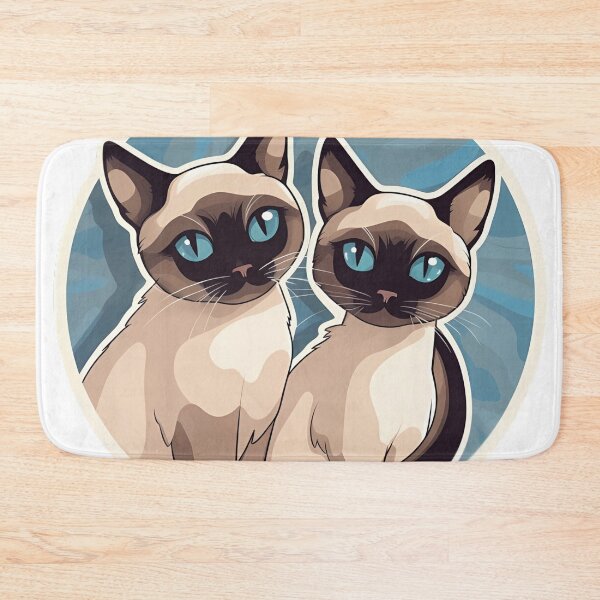 Item preview, Siamese Cats designed and sold by VictoriaReznik.