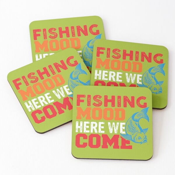 Item preview, Set the Hook Fishing Mood Here We Come designed and sold by ArtComixHaven.