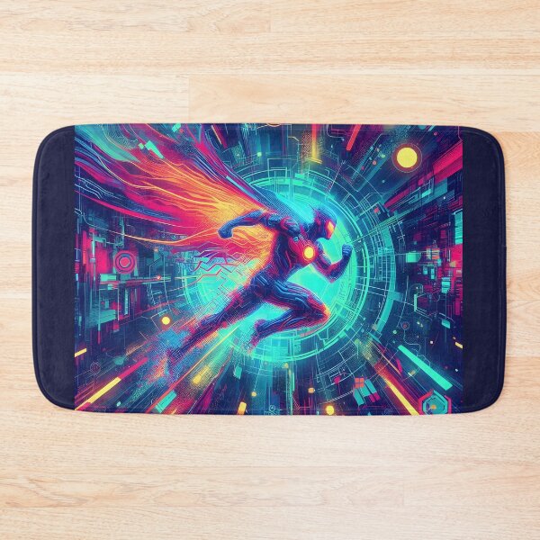 Item preview, glitch super hero designed and sold by DrmartDesigns.