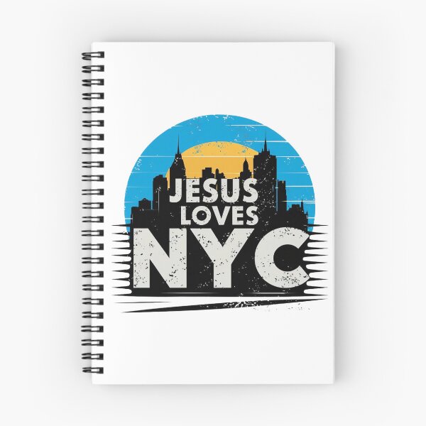 Item preview, Jesus Loves NYC, City landscape  designed and sold by Faithloveshop.