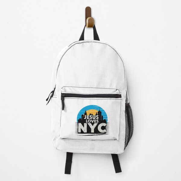 Item preview, Jesus Loves NYC, City landscape designed and sold by Faithloveshop.