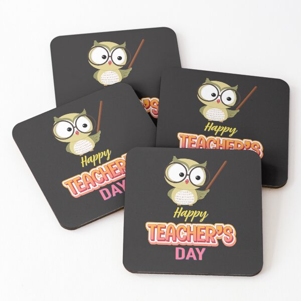 Item preview, Happy Teacher's Day Owl Design T-Shirt designed and sold by fashionsicon.