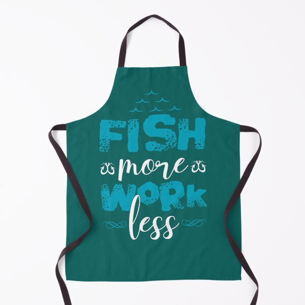 Item preview, Fish More, Work Less Escape to the Water designed and sold by ArtComixHaven.