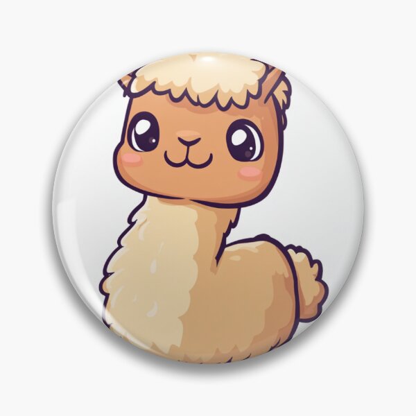 Item preview, Cute Llama Sticker designed and sold by Azreal909.