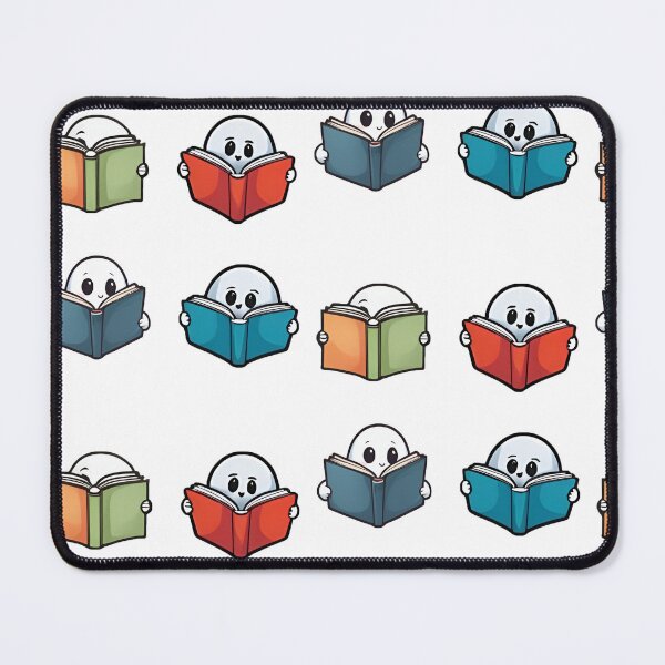 Item preview, Cute Ghosts Reading Book Pack designed and sold by SOUFIANE1991.