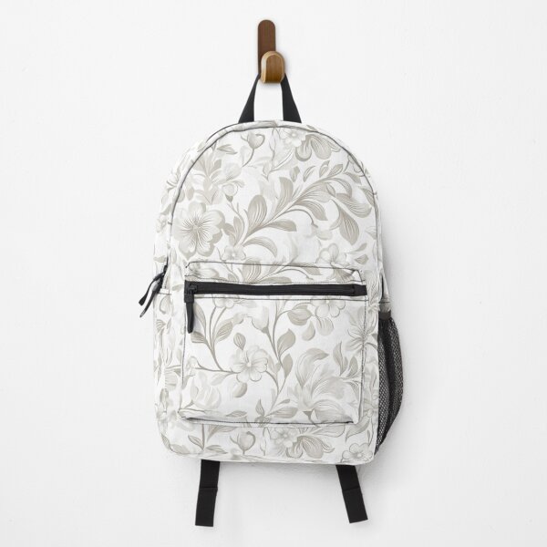 Item preview, White Charming Flower Seemless designed and sold by NQArtDesign.