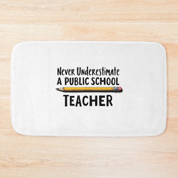 Item preview, "Never Underestimate aPublic School Teacher" Pencil Design Appreciation T-Shirt designed and sold by AI-volution.