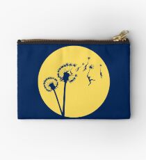 Dandylion Flight - Reversed Circular Studio Pouch