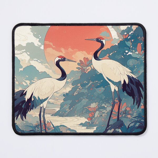 Item preview, Two Japanese Style Cranes designed and sold by Christian Weiss.