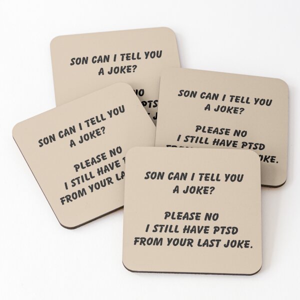Item preview, Son can I tell you a joke? designed and sold by T-Shirt Garden and Things.