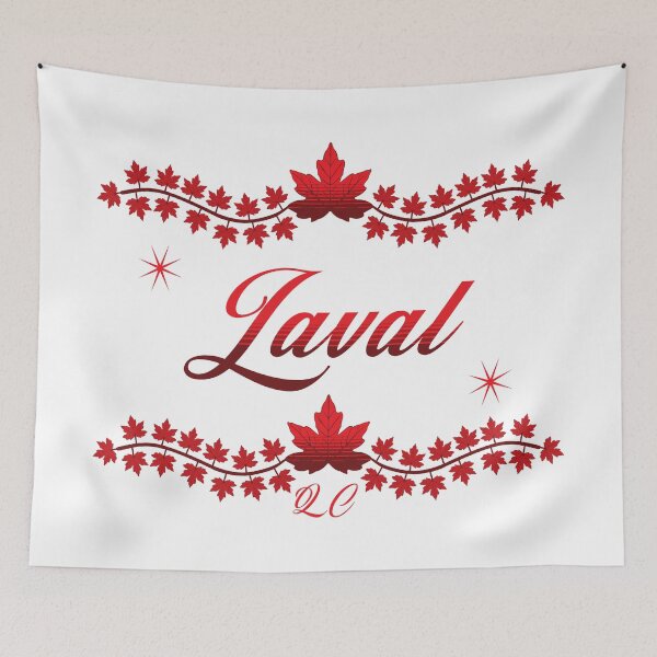 Item preview, Laval Quebec from Tjays a Big Bold and Red Design on a Cool designed and sold by TJays.