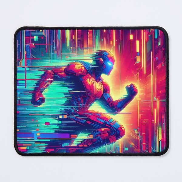 Item preview,  glitch super hero 2.0 designed and sold by DrmartDesigns.