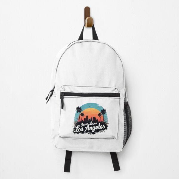 Item preview, Jesus Loves Los Angeles, City landscape designed and sold by Faithloveshop.