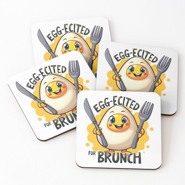Item preview,  Egg-cited for Brunch: The Perfect Brunch Buddy Tee designed and sold by BROWNEESHOUSE.