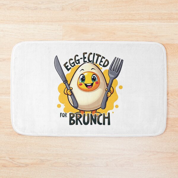 Item preview,  Egg-cited for Brunch: The Perfect Brunch Buddy Tee designed and sold by BROWNEESHOUSE.