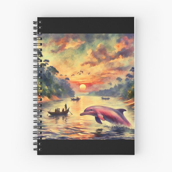 Item preview, The Amazonian Pink Dolphin O Boto cor de rosa Brasileiro v7 designed and sold by Helios Be. Lavsh.