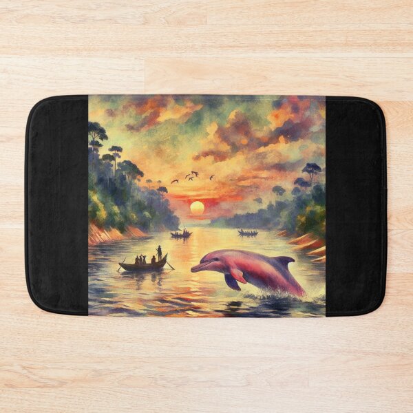 Item preview, The Amazonian Pink Dolphin O Boto cor de rosa Brasileiro v7 designed and sold by Helios Be. Lavsh.