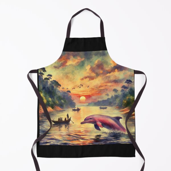 Item preview, The Amazonian Pink Dolphin O Boto cor de rosa Brasileiro v7 designed and sold by Helios Be. Lavsh.