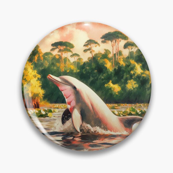 Item preview, The Amazonian Pink Dolphin O Boto cor de rosa Brasileiro v8 designed and sold by Helios Be. Lavsh.