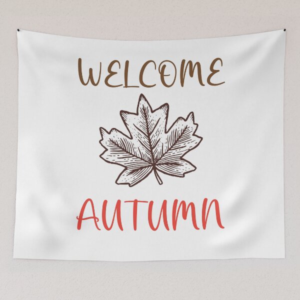 Item preview, Welcome Autumn designed and sold by RCMstore.