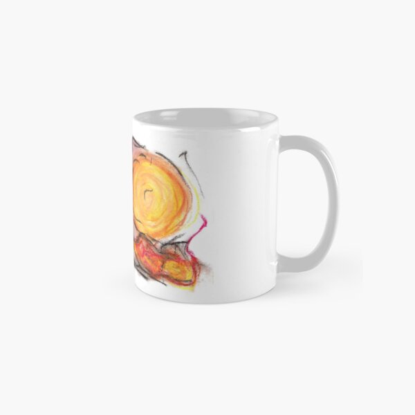abstract oil pastel piece Classic Mug