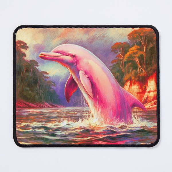 Item preview, The Amazonian Pink Dolphin O Boto cor de rosa Brasileiro v9 designed and sold by Helios Be. Lavsh.