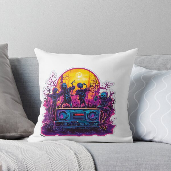 Item preview, skeletons dancing in front of a boombox designed and sold by Creet-Design.