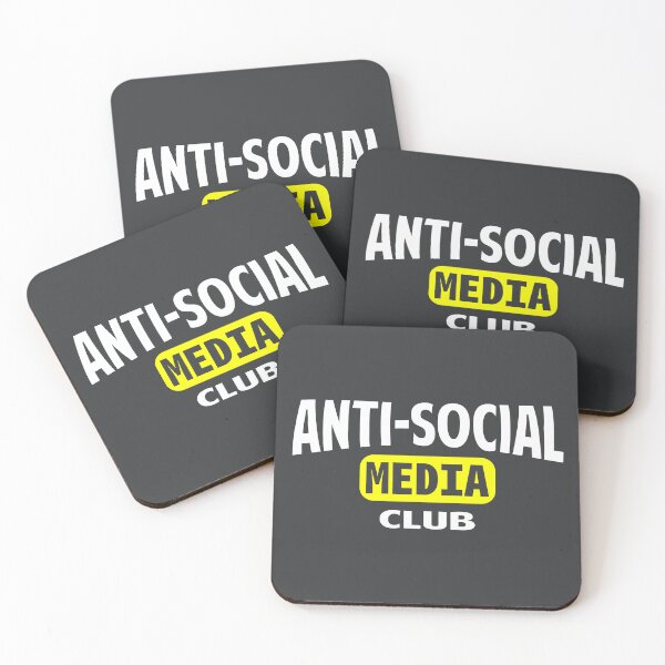 Item preview, Anti social media club designed and sold by Colorfulman.