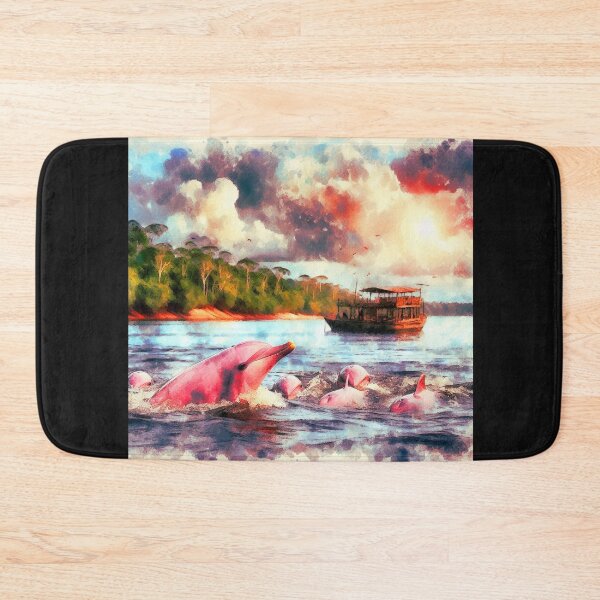 Item preview, The Amazonian Pink Dolphin O Boto cor de rosa Brasileiro v10 designed and sold by Helios Be. Lavsh.