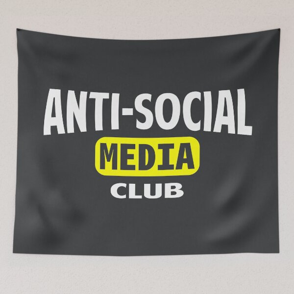 Item preview, Anti social media club designed and sold by Colorfulman.