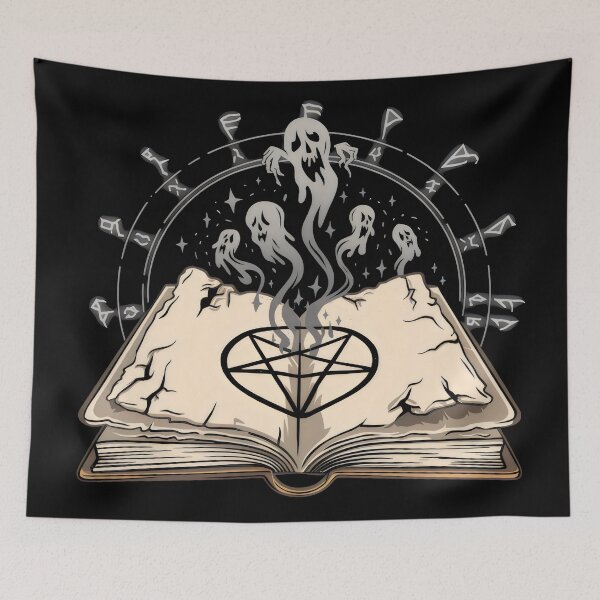 Item preview, Cursed Spellbook designed and sold by zarshirts.