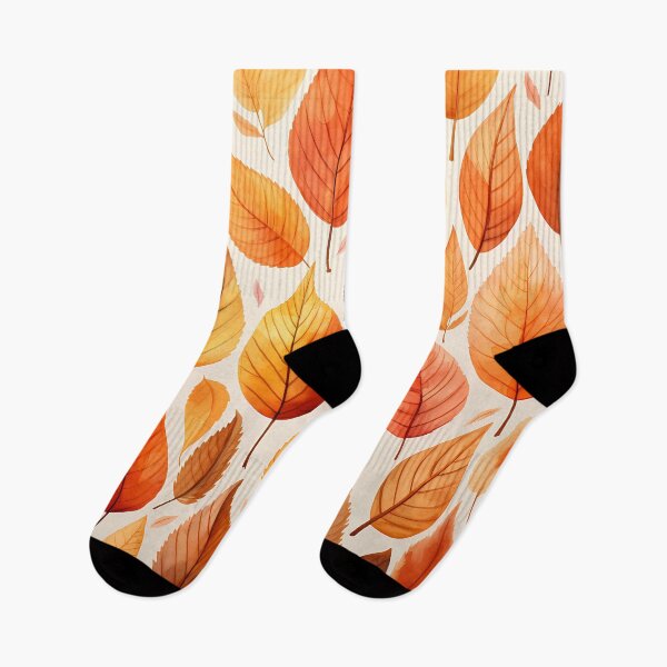 Item preview, Autumn Leaf Brushstrokes Pattern #9 designed and sold by NatureSight.